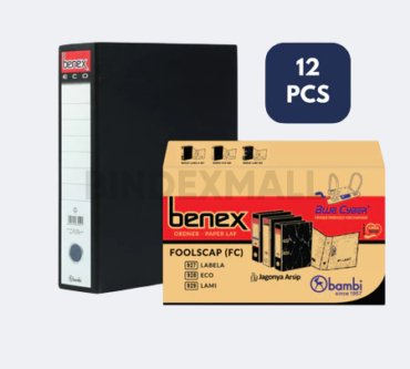 1 Dus Benex Eco Lever Arch File Ordner Folio Jumbo Size 75 mm