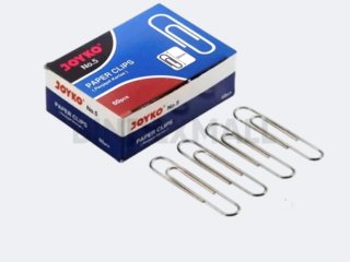 Joyko Klip Kertas / Penjepit Kertas / Paper Clip Trigonal No.5