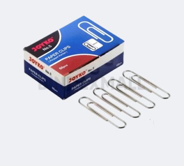 Joyko Klip Kertas / Penjepit Kertas / Paper Clip Trigonal No.5