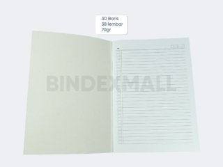 BUKU TULIS CAMPUS LEARNING KNOWLEDGE 38 lbr -70gr terbuka 1