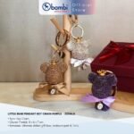 Bambi x Hancraft Gantungan Kunci Little Bear Brick Pendant Original - Gambar 4