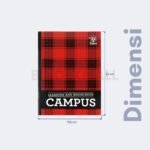 Bambi x Suma Buku Tulis Learning And Knowledge Campus Isi 50 Lembar 70 Gram Original - Gambar 5