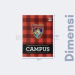 Bambi x Suma Buku Tulis Top Learner Campus Isi 50 Lembar 60 Gram Original - Gambar 5