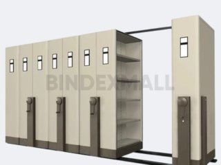 Bambi Lemari Arsip Besi 40 CPTS Mobile File Mekanik kode Mf-aum-103