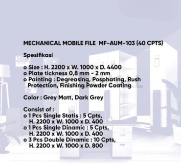 BINDEX MALL-MF-AUM-103-A