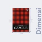 Bambi x Suma Buku Tulis Learning Campus Isi 50 Lembar 60 Gram Original - Gambar 5