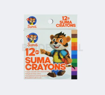 Bambi x Suma Crayon Drawing Art 12 Warna Original