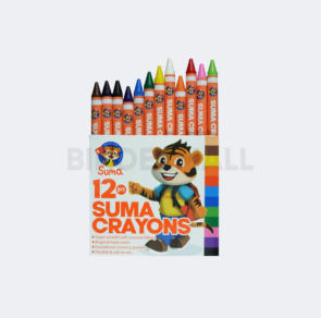 BINDEX MALL - SUMA CRAYON 12 WARNA. B