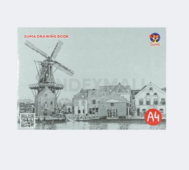 BINDEX MALL - SUMA DRAWING BOOK A4 A
