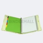 Binder Note B5 Bambi 26 Ring Banana Tree & Space Series Original + Loose Leaf Divider - Gambar 2