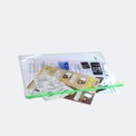 Benex Organizer Map Dokumen Folio Zipper Pocket Tipe PVC Transparant Original - Gambar 4
