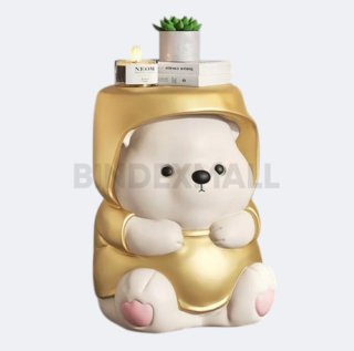 BINDEXMALL - Dekorasi Meja Yuncan Bear Side Table Tray
