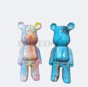 BINDEXMALL - Koleksi Figur Bearbrick abstrak