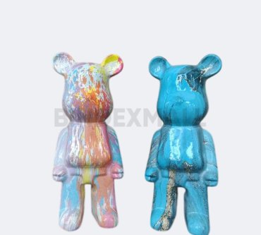 BINDEXMALL - Koleksi Figur Bearbrick abstrak