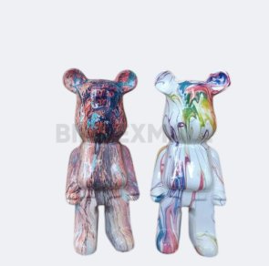 Hancraft Koleksi Figur Bearbrick Abstrak