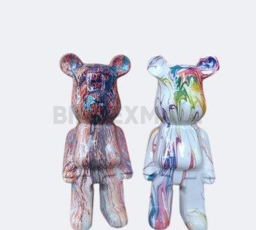 Hancraft Koleksi Figur Bearbrick Abstrak