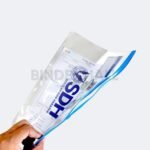 Document Pocket Custom Logo Folio Zipper Bambi Original - Sablon Logo Perusahaan Minimal 200 Pcs - Gambar 2