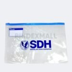 Document Pocket Custom Logo Folio Zipper Bambi Original - Sablon Logo Perusahaan Minimal 200 Pcs - Gambar 3