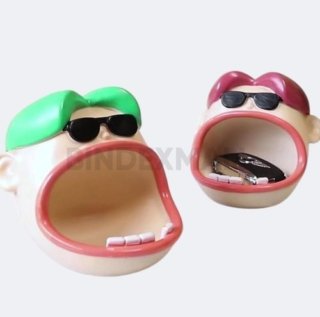 BINDEXMALL - big mouth character resin ashtray
