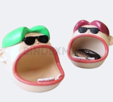 BINDEXMALL - big mouth character resin ashtray