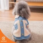 Hancraft Baju Anjing Dog Jacket Denim Clothes - Gambar 2