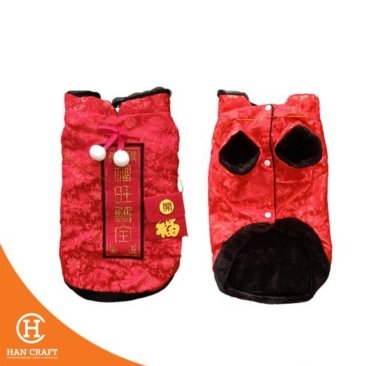 Baju Anjing Pet Coat Dog Chinese Style 1