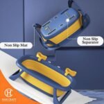 Hancraft Bak Mandi Bayi Crabby Silicone Foldable Baby Bathtub - Gambar 3