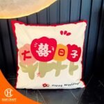 Hancraft Bantal Sofa Double Happyness Pillow Cushion - Gambar 5