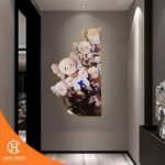 Hancraft Dekorasi Dinding XX Bear LED Light Wall Painting Decoration - Gambar 2