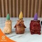 Hancraft Dekorasi Dupa Hippo Back Flow Incense Stick - Gambar 2