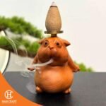 Hancraft Dekorasi Dupa Hippo Back Flow Incense Stick