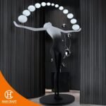 Hancraft Dekorasi Lampu Humanoid Lady Sculpture Floor Lamp - Gambar 2