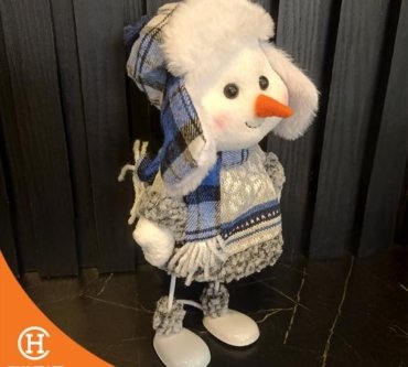 Dekorasi Natal X'Mas Blue Doll Deco 1
