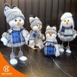 Hancraft Dekorasi Natal X'Mas Blue Doll Deco