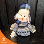 Hancraft Dekorasi Natal X'Mas Blue Doll Deco - Gambar 3