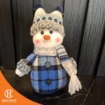 Hancraft Dekorasi Natal X'Mas Blue Doll Deco - Gambar 4
