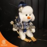 Hancraft Dekorasi Natal X'Mas Blue Doll Deco - Gambar 6