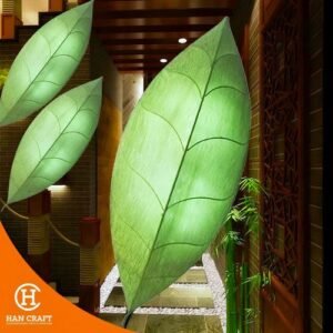Lampu Gantung Luxury Style Leaf Chandelier Lamp Decoration