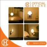 Hancraft Lampu Tidur Bed Side Small Light With Remote - Gambar 4
