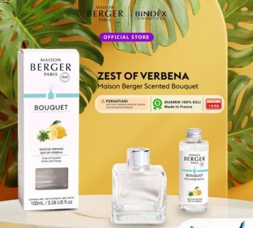 Maison Berger - Lampe Berger Parfum Series Scented Bouquet Glacon Series - verbena