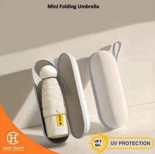 Payung Lipat Mini Folding Umbrella UV Protection With Capsule Box 1