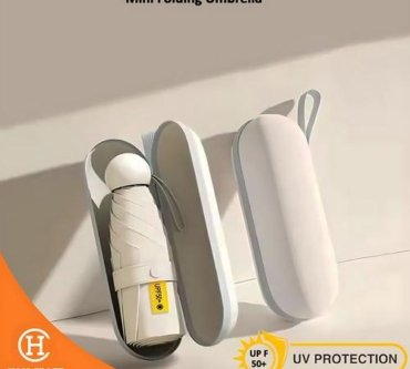 Payung Lipat Mini Folding Umbrella UV Protection With Capsule Box 1