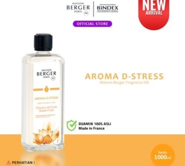Bambi x Maison Lampe Berger Paris Fragrance Oil Aroma D-Stress Isi 1000 ml Original