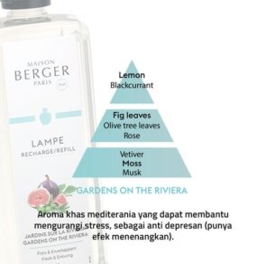 Refill Diffuser Fragrances 1L Maison Berger GardenOnTheRivera 1