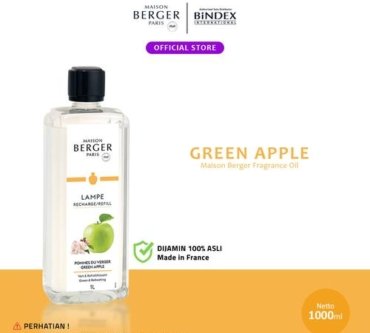 Bambi x Maison Lampe Berger Paris Fragrance Oil Green Apple Isi 1000 ml Original