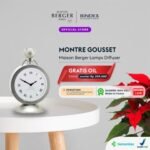 Signature Lamp Montre Gousset Maison Berger / Lampe Berger