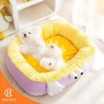 Hancraft Tempat Tidur Anjing Kucing Open Bed Pet Sleeping Pad - Gambar 2
