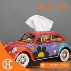 Tempat Tisu Retro Beetle Tissue Box 3