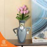 Hancraft Vas Bunga Tom Vase Modern Ceramic