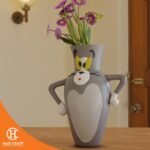 Hancraft Vas Bunga Tom Vase Modern Ceramic - Gambar 3